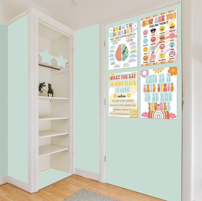 Inkspire Mint Green Bulletin Board Paper Roll, 14.8FTx47IN Large Reusable - Image 7