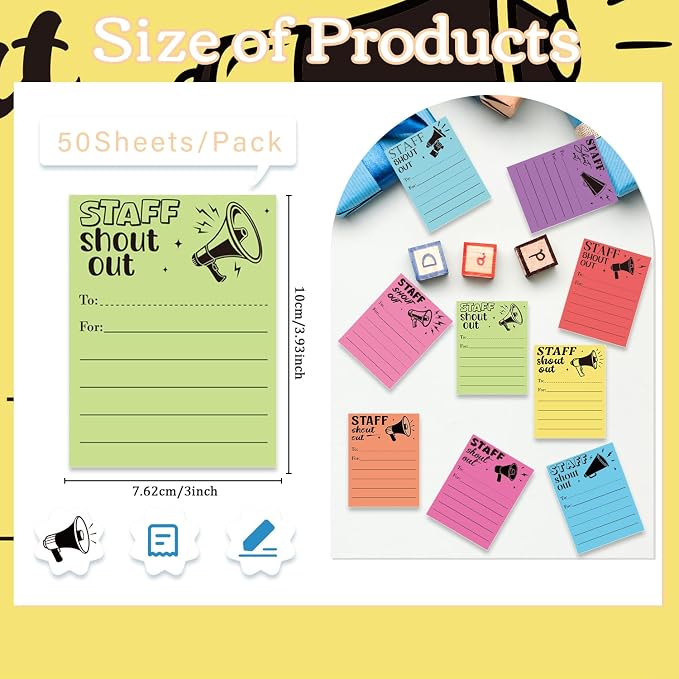 Shout Out Sticky Notes Gifts - Image 2