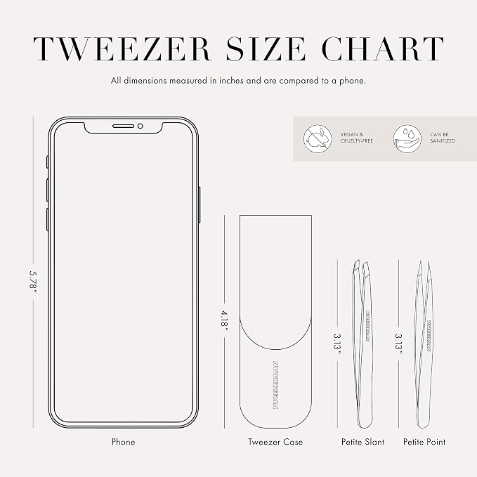 Tweezerman Petite Tweeze Set for Eyebrows - Image 4