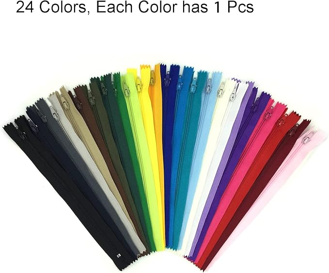 Zipper, DOITEM 24 pcs 32 inch Zippers - Image 2
