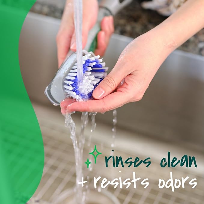 Scotch-Brite Odor Resist Soap Control Dishwand Brush, Non-Scratch Cleaning Brush - Image 5