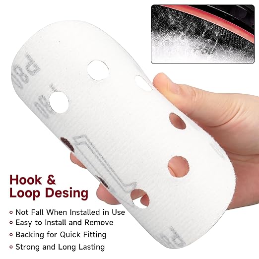100 PCS 5 Inch Sanding Discs 1500 Grit, Round Hook and Loop Sandpaper for Random Orbital Sander