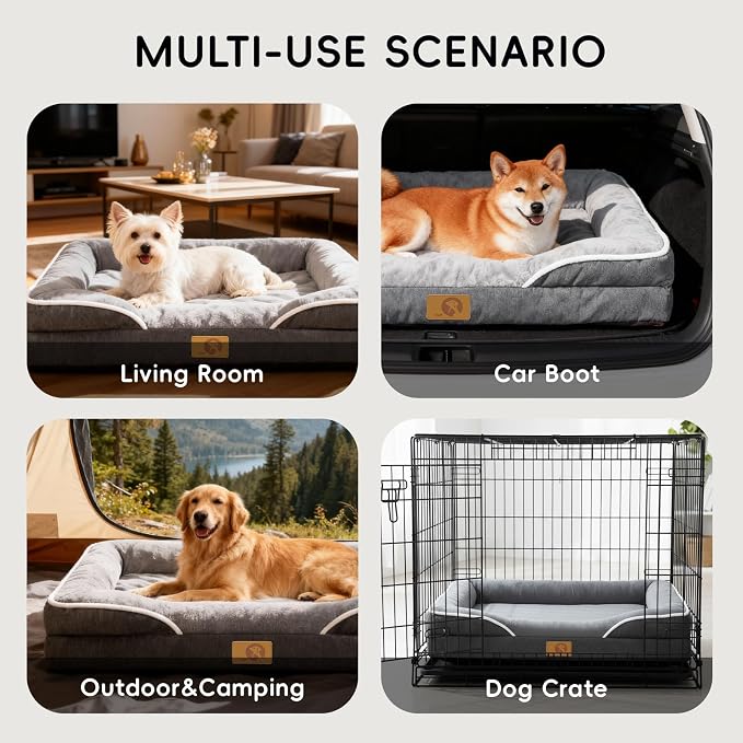 Homemate Dog Beds Large Sized Dog: 36x27 inch Orthopedic Large Dogs Bed XL - Image 7