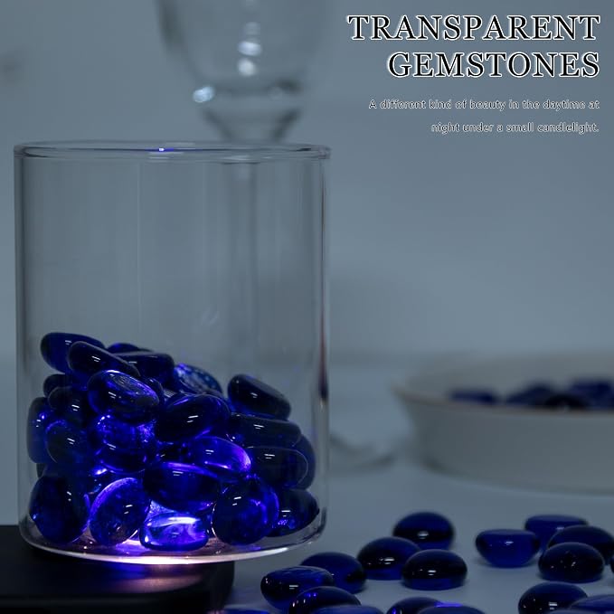 50PCS Mini Glass Gems - Image 6