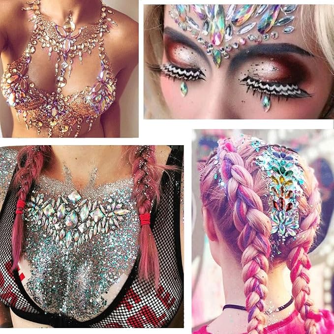 1000pcs AB Crystal Rhinestones Gems - Image 2