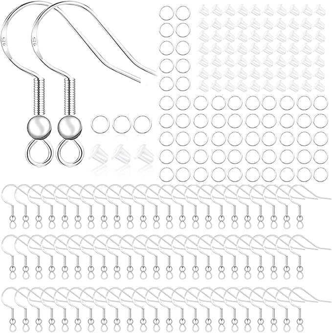 Hypoallergenic Earring Hooks, Ear Wires, Jump Rings, Fish Hooks by OfficeArtCraftsProducts