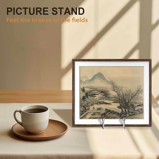 Hoewina Plate Stands for Display, Plate Holder Display Stands, Metal Frame - Image 5
