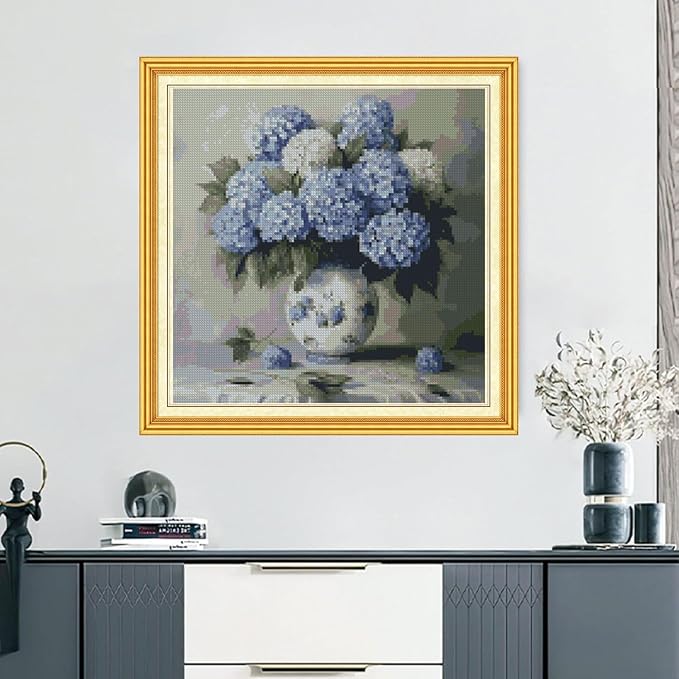 MYBISYMQQ Hydrangea Cross Stitch Kits - Image 6