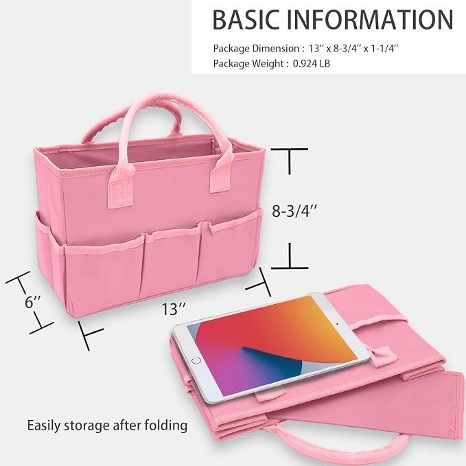 Cupohus Art Organizer Craft Storage Tote Bag - Image 4