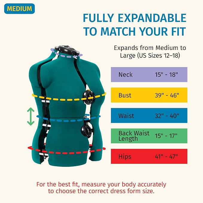 Dritz Sew You Adjustable Dress Form - Image 3