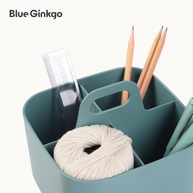 BLUE GINKGO Stackable Organizer Caddy, Made in Korea | Portable. Adjustable. - Image 7