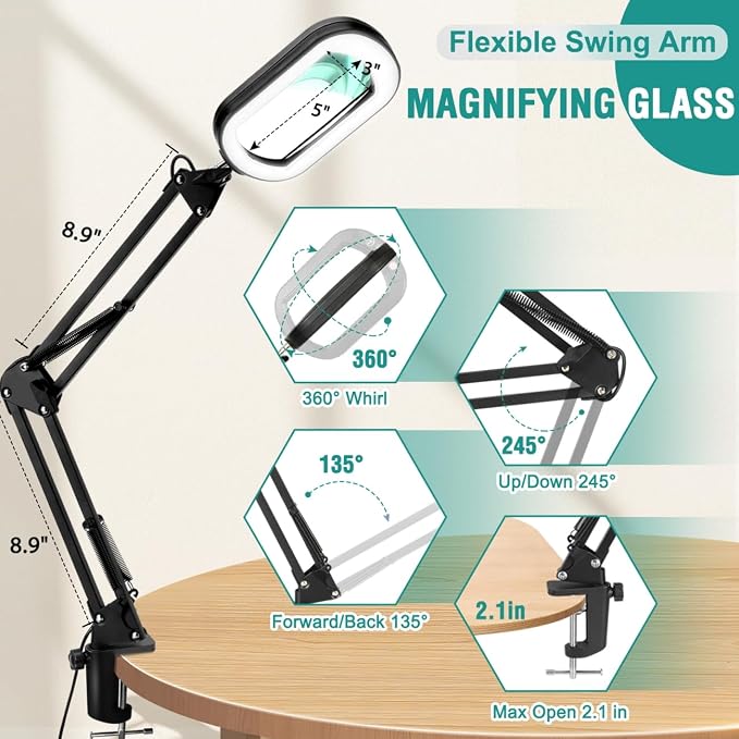 IVMAIE 12X Magnifying Glass - Image 6