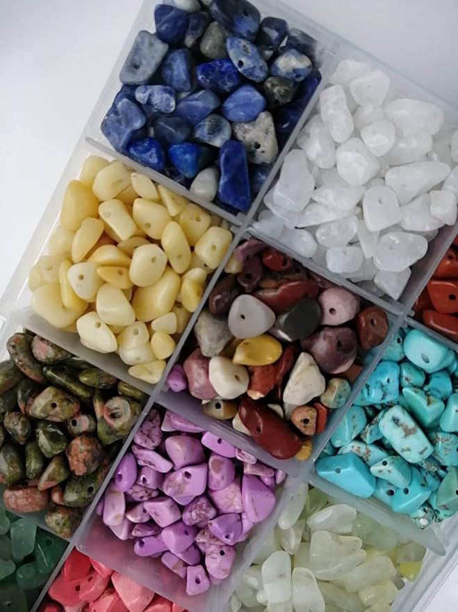 Gemstone Beads Natural Irregular Shaped Stone Chips Crystal Energy Healing Power - Image 5