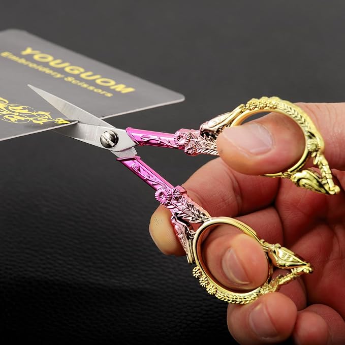 YOUGUOM Sewing Embroidery Scissors – Small Precision Detail Scissor - Image 5