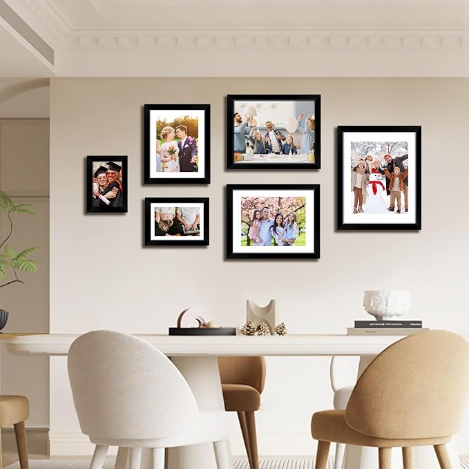 FIXSMITH 11x14 Picture Frame, Display Pictures 8x10 - Image 7