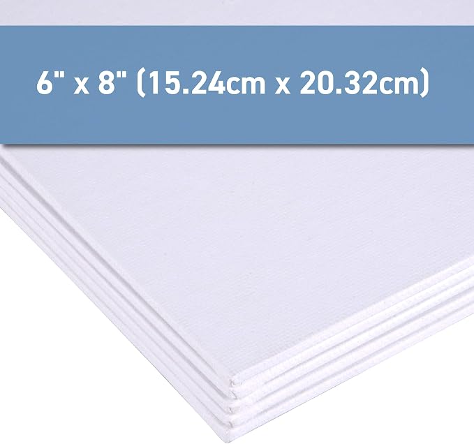 5 Pack 6" x 8" Value Canvas Panel by Artist's Loft - Image 3