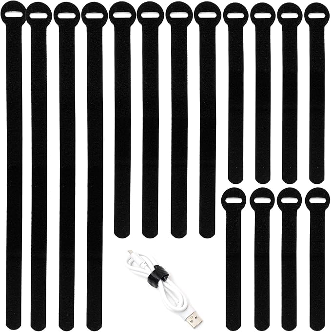 150PCS Reusable Cable Ties by HAVEMETD