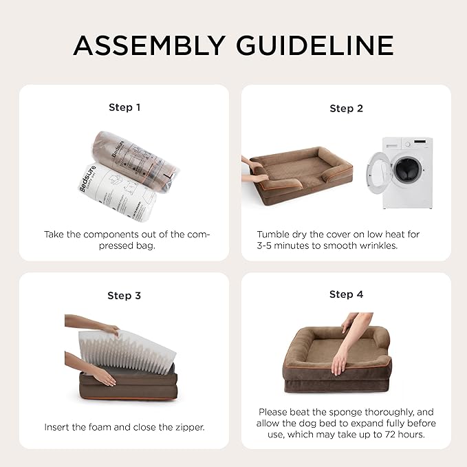 Bedsure Orthopedic Dog Beds for Small Dogs - Image 8