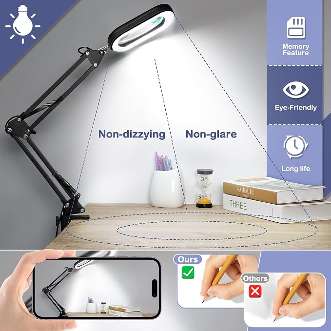 Drdefi 12X Square Magnifying Glass - Image 5
