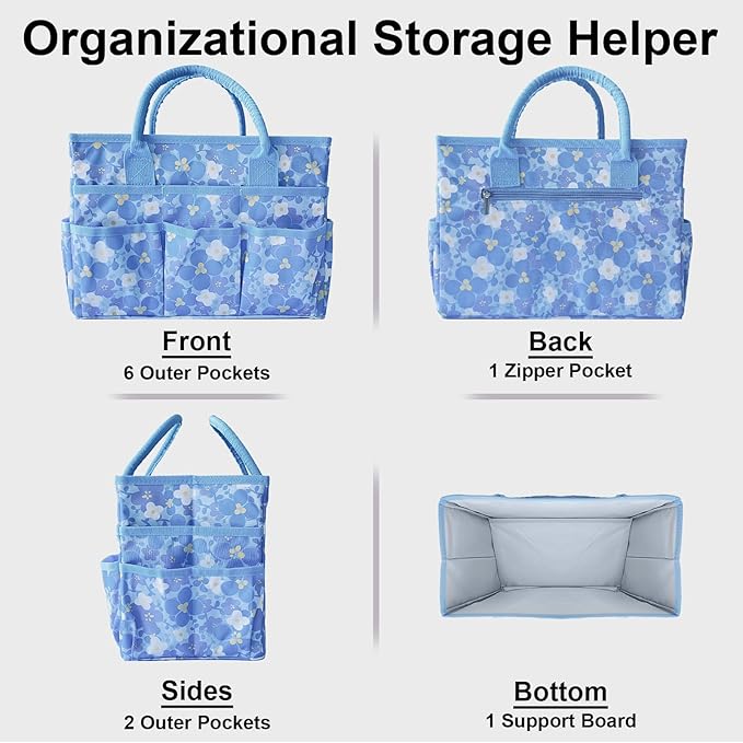 Cupohus Craft Organizer Tote Bag – Art Organizer, Craft Caddy - Image 4