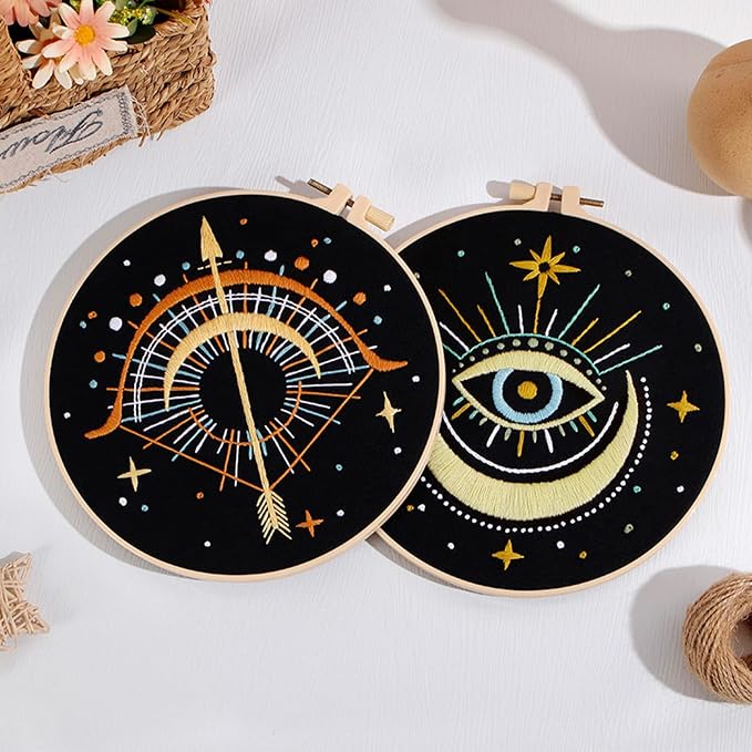 Louise Maelys 3 Set Tarot Moon Embroidery Kits - Image 6