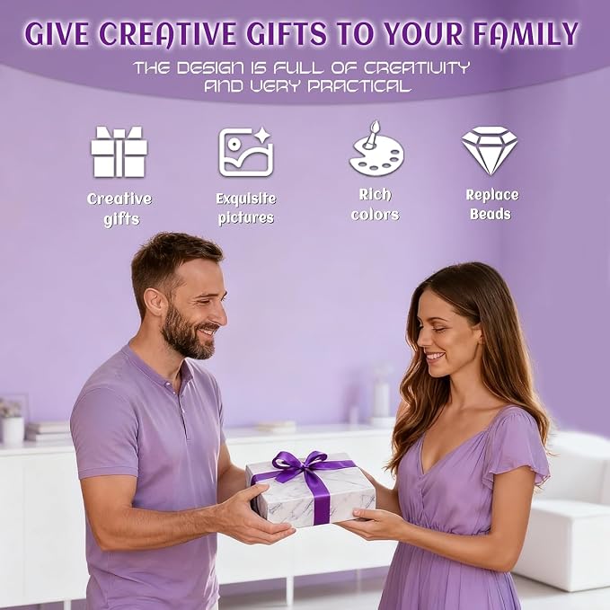 EWJRNSF Mandala 5D Diamond Painting Diamond Art Kits - Image 8