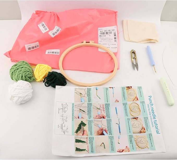 JEXLQTVR DIY Punch Needle Kit, Easy - Image 3