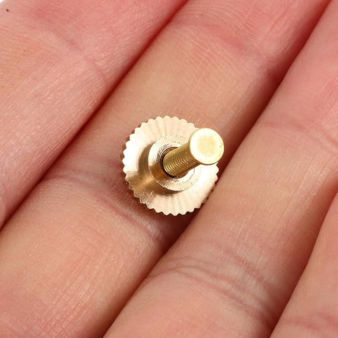 NUOBESTY 10 Sets Butterfly Cap Spike Horse Needles Metal Pin Back with Screw Caps for Crafting Brooches Badges Hat Pins Accessories