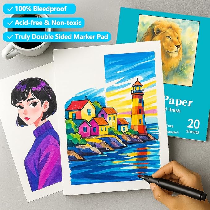 Canvas Painting Acrylic Sketch Book - Image 5