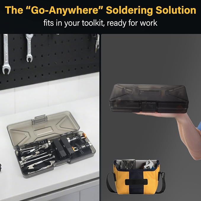 Magnetic Helping Hands Clamp Metal, Adjustable Third Hand Soldering Holder Stand - Image 6