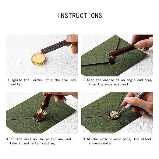 12 Pieces Sealing Wax Sticks with Wicks for Letter Seal Wax Stamp,Wedding Invitations, Packaging Decoration,Christmas Gift Ideas (Color)