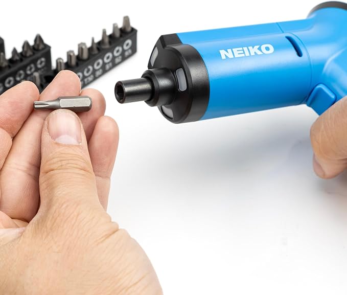 NEIKO 10580A Electric Screwdriver, 1/4” Hex Shank 3.6V Lithium Ion Power - Image 9