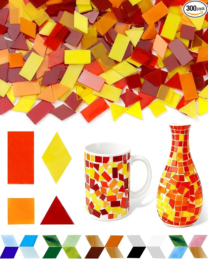 FIVEIZERO 260g Glass Mosaic Tiles by FIVEIZERO