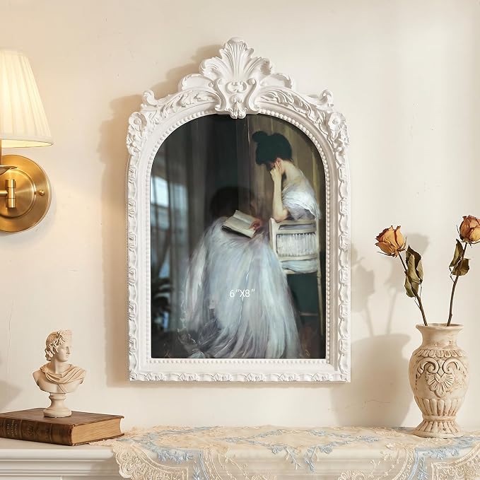Cuspin 6x8 White Picture Frame - Image 3