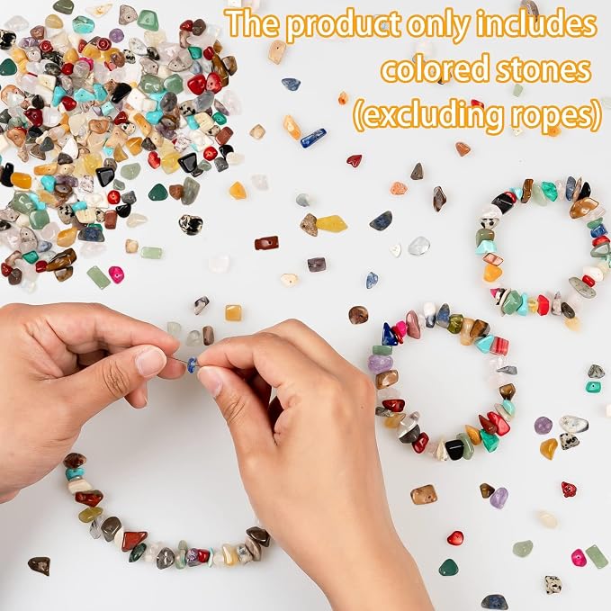 Big Natural Chip Stones for Bracelet - Image 8
