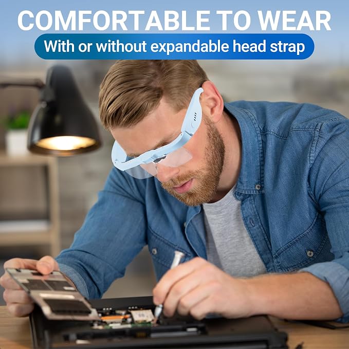 YOCTOSUN Magnifying Glass with Light, Magnifying Glasses with 5 Lenses - Image 7
