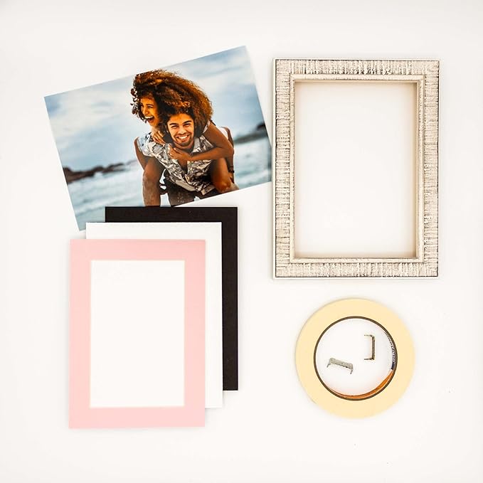 11x14 Mat for 8.5x11 Photo - Precut Soft Pink Picture Matboard for Frames Measuring 11 x 14 Inches - Bevel Cut Matte to Display Art Measuring 8.5 x 11 Inches - Acid Free Pack of 100 MATS