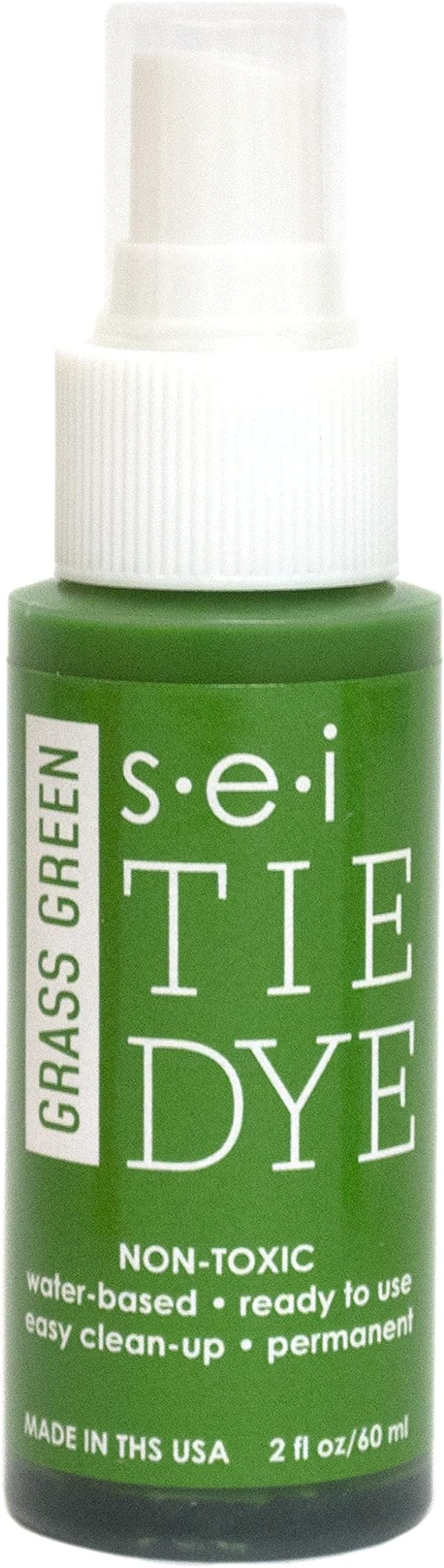 S.E.I. Grass Green Tie Dye Spray Bottle: 2oz. Non Toxic Fabric Dye Spray by SEI