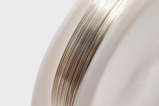 925 Sterling Silver Wire, 21 Gauge, Half Hard, 25FT by CRAFT WIRE | Sterling - Image 4
