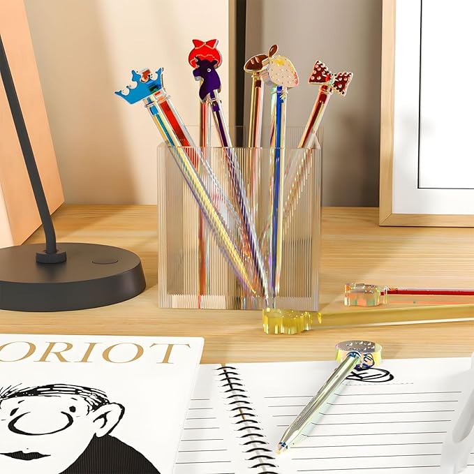 Pen Resin Molds, 12 PCS Ballpoint Pen Silicone Molds with 100 PCS Ballpoint Refill Pens for DIY Pen Craft Making