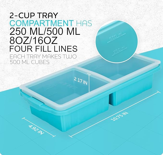 XOMOO Silicone Freezer Tray - Image 8