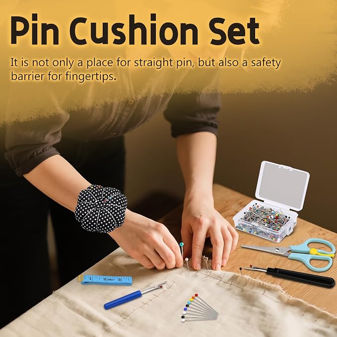 300 Pieces Multicolor Sewing Pins - Image 5