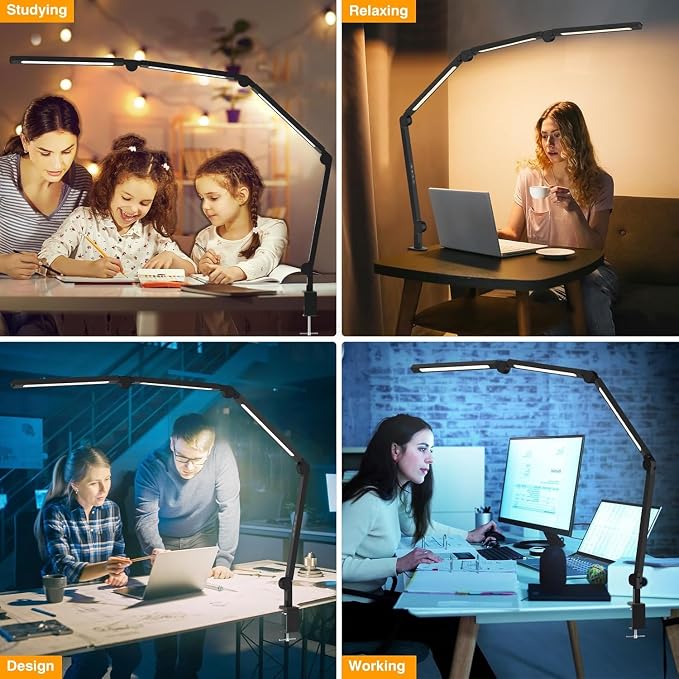 AILBTON Bright LED Desk Lamp - Image 5
