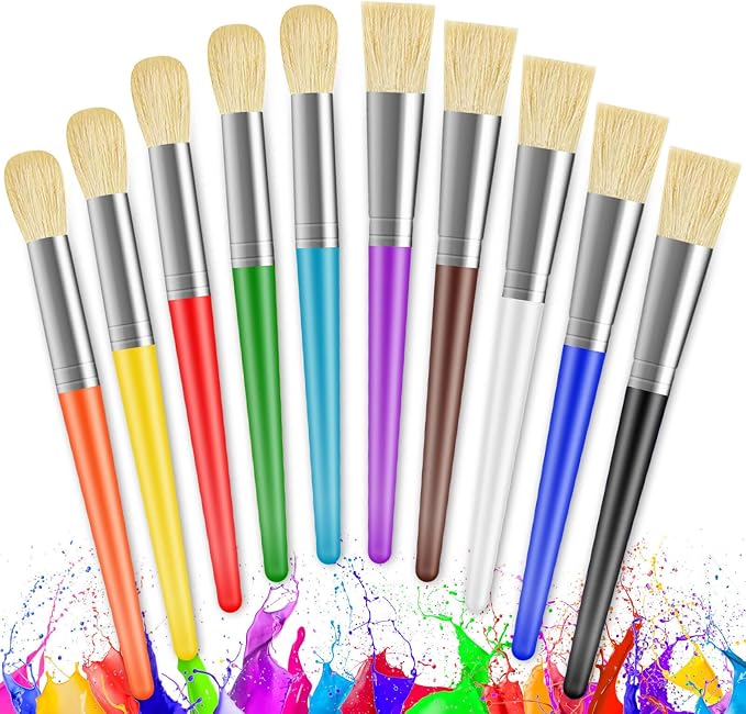 Paint Brushes for Kids, Washable Paint - Image 9