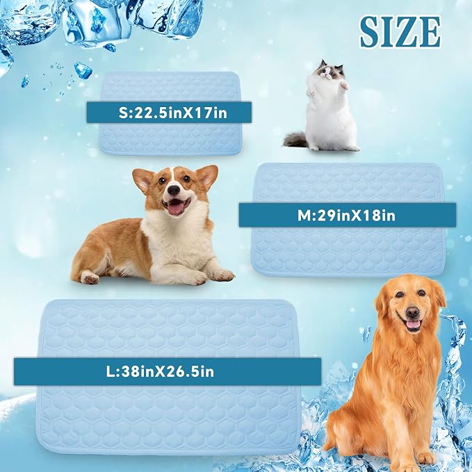 Cooling Mat for Dogs Thicken Pad for Cats, Rabbit&Medium, Large Dogs Internal - Image 5