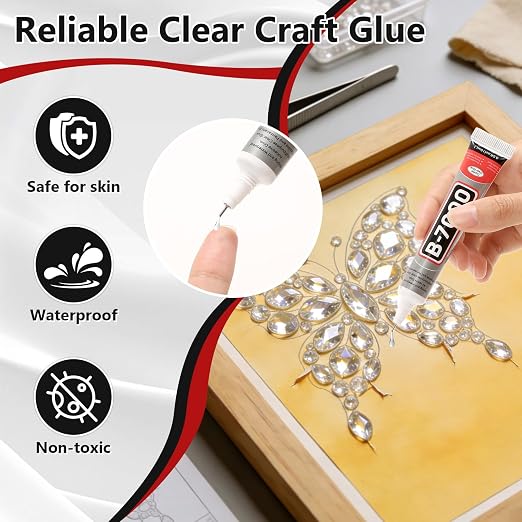 25 Tube 15ML B7000 Glue Clear - Image 4