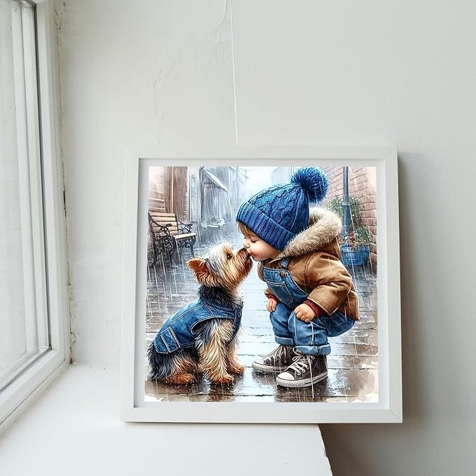Animal Dog Stamped Cross Stitch Kits - Image 4