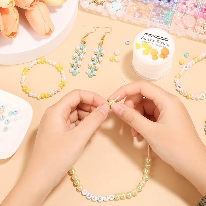 Paxcoo 1.4 mm Elastic Bracelet String Cord - Image 5