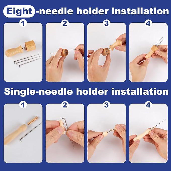 Phinus Needle Felting Ket, Needle Felting Supplies - Image 3