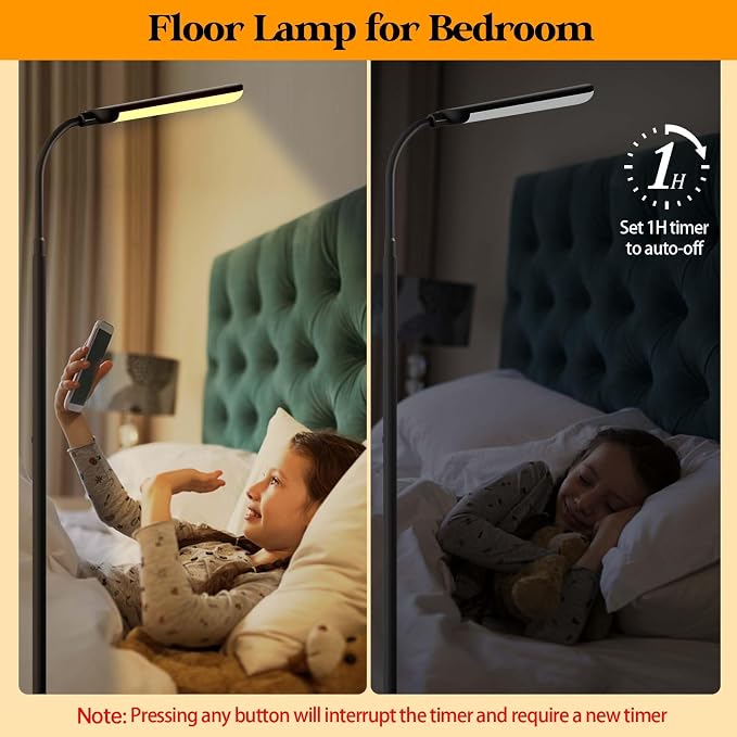 Aisutha LED Floor Lamp, 18W Super Bright Floor Lamp - Image 9